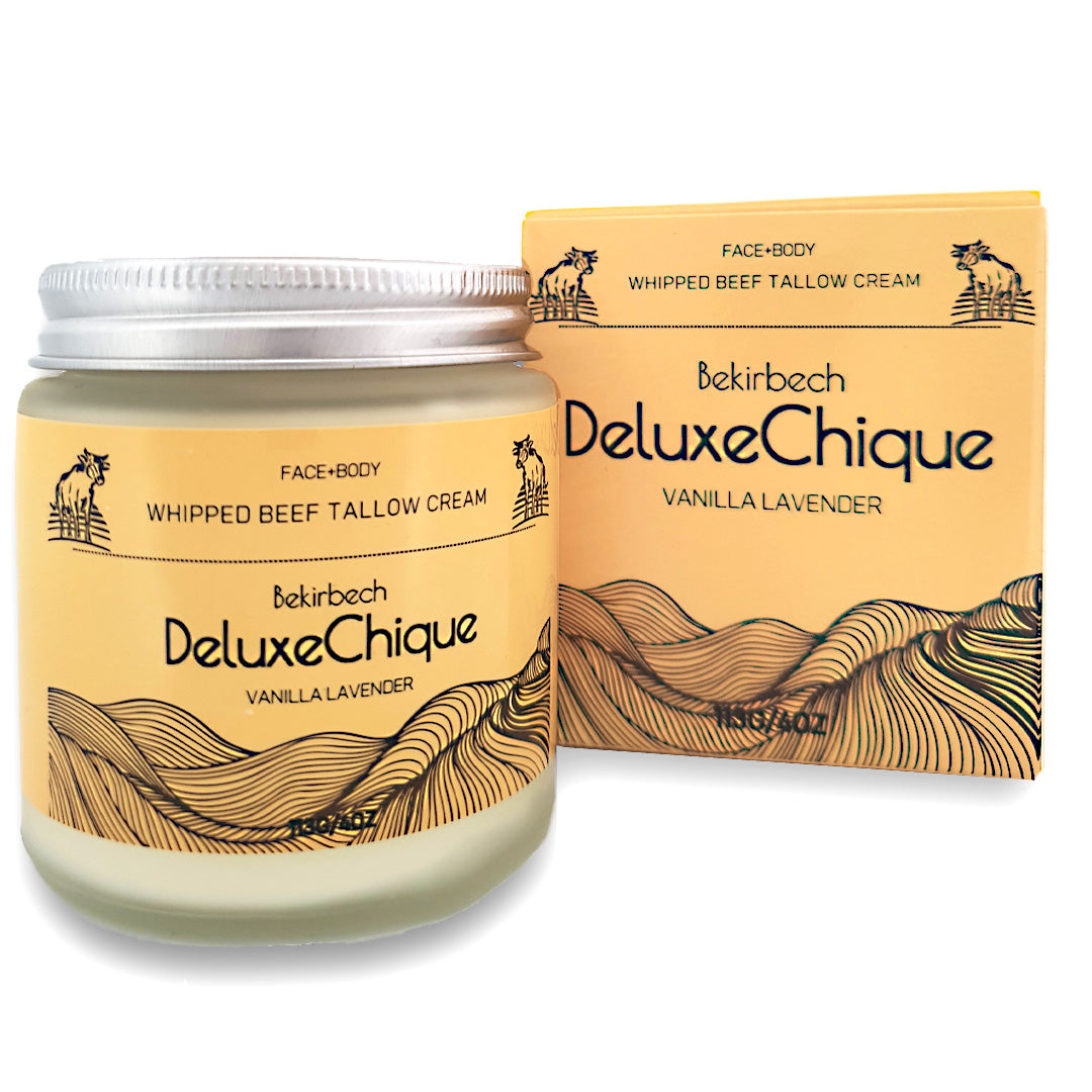 Whipped Beef Tallow Cream - Vanilla Lavender